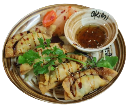 Gegrillte Dumpling